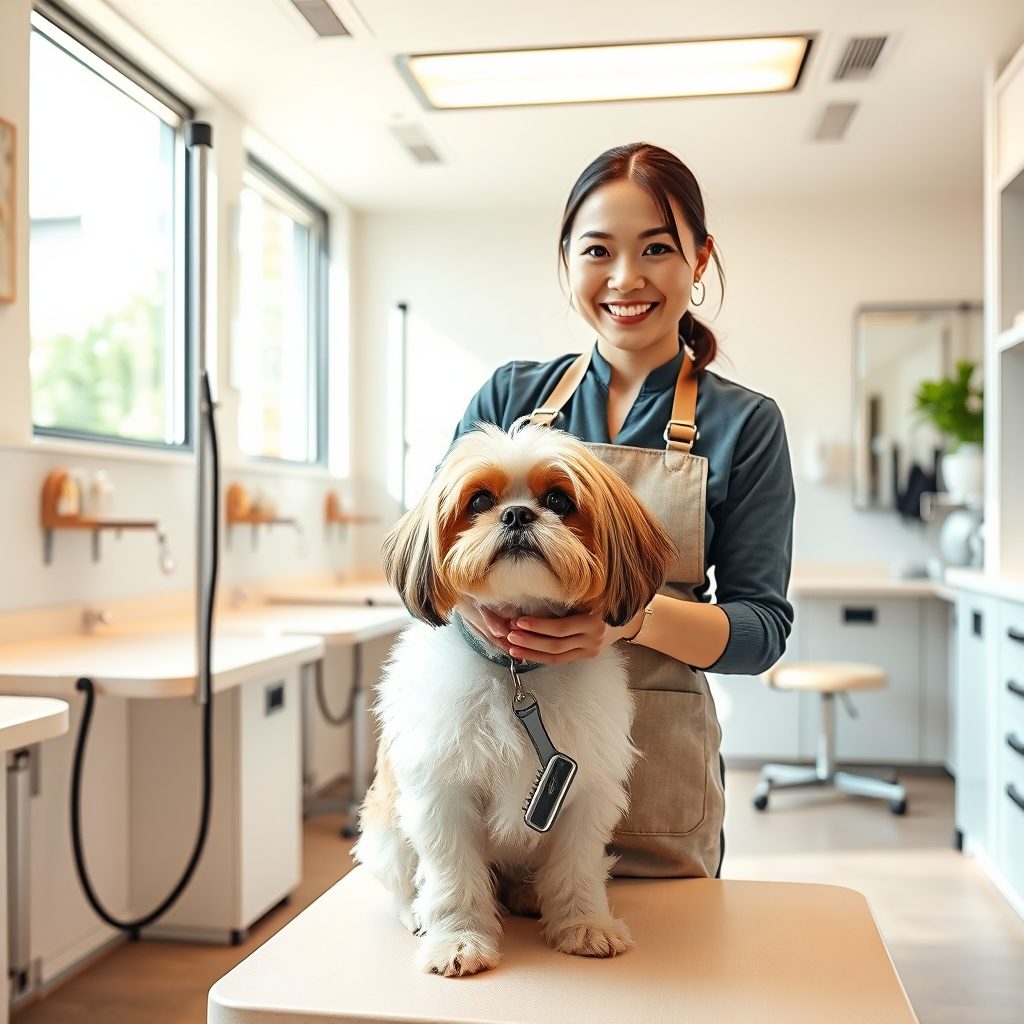 愛犬のグルーミング